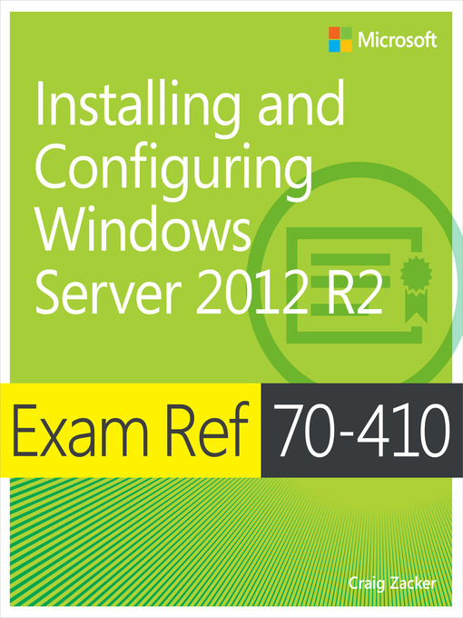 Cover image for Exam Ref 70-410